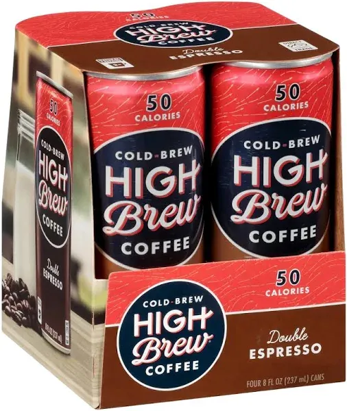 High Brew Coffee Double Espresso