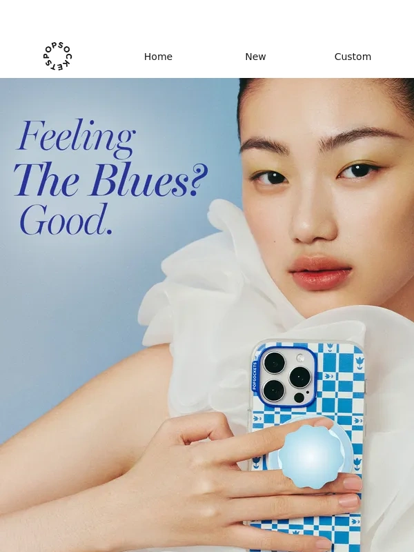 PopSockets - It’s a mood: blue edition ?