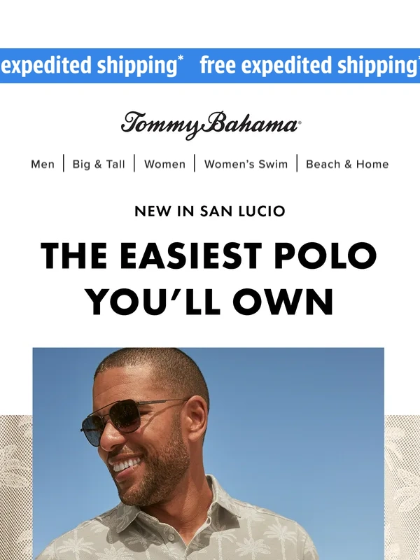 Tommy Bahama - NEW Instant Favorite: San Lucio Polos