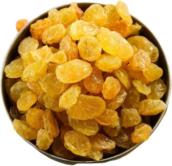 Golden Raisins Dried Grapes Pipless