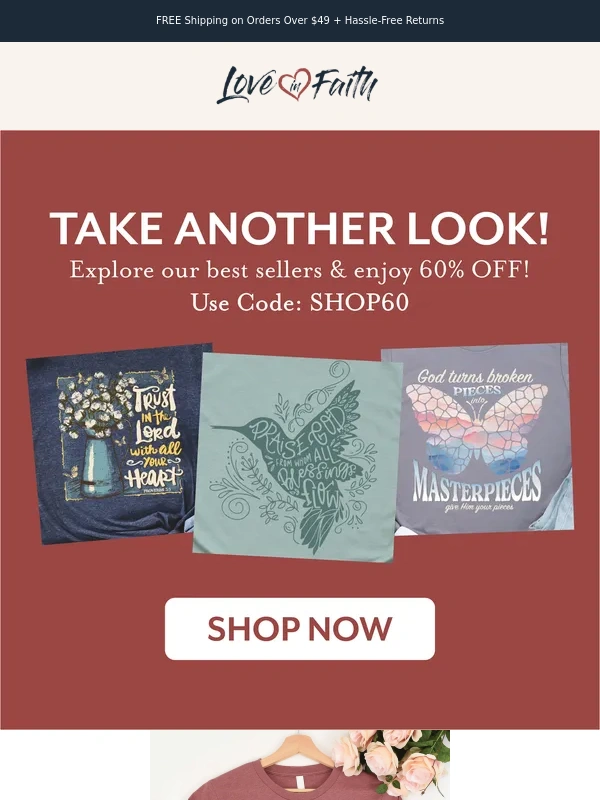 Love in Faith - We noticed you checking us out... ?