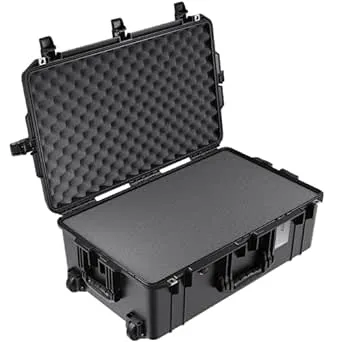 $271.95: Pelican Air 1595 Case with Foam (Black) at Amazon