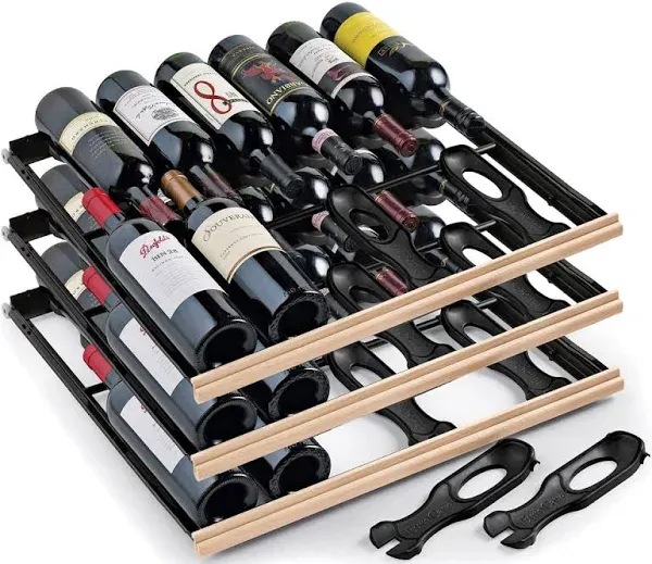 EuroCave Wine Cellar Main du Sommelier Rolling Shelves Set of 3