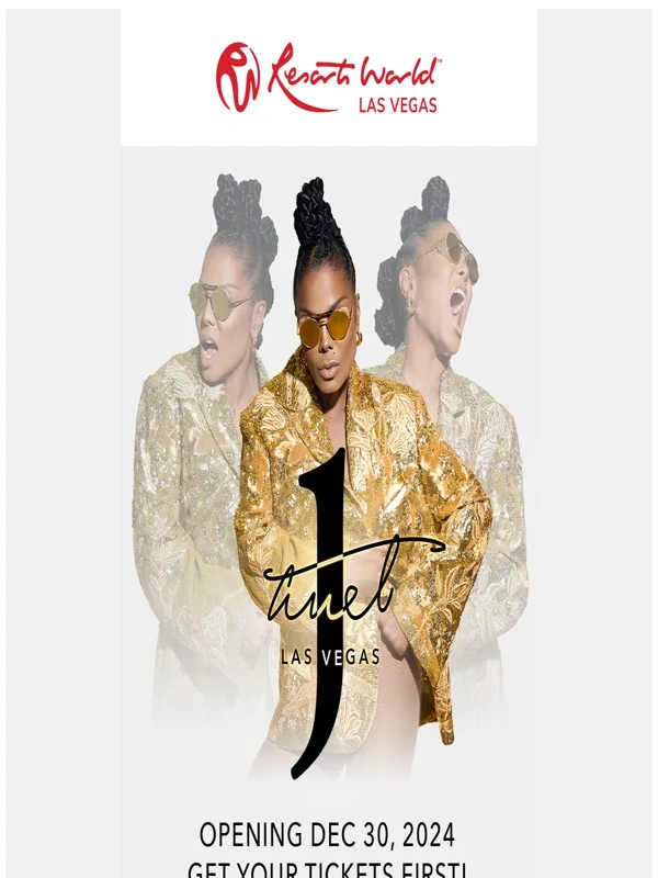 Axs - JUST ANNOUNCED! Global Icon Janet Jackson's All-New Residency at Resorts World Theatre