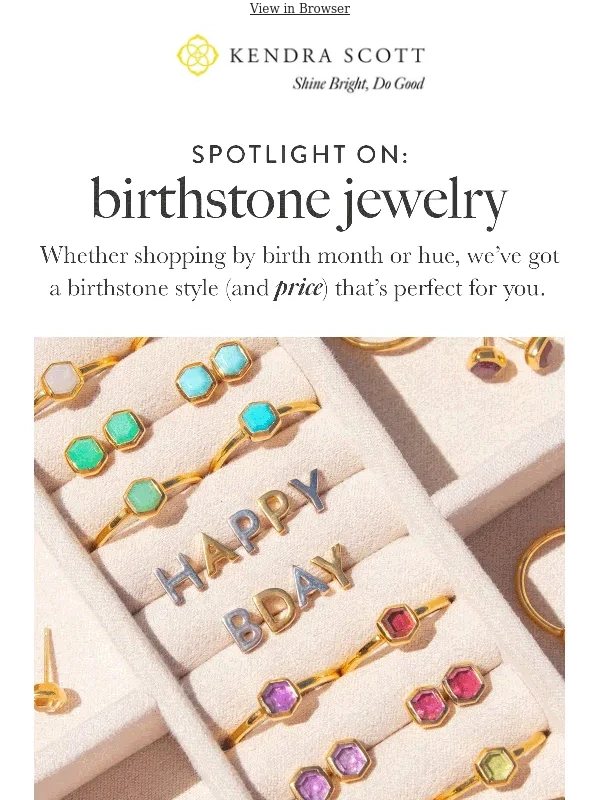 Kendra Scott - BIRTHSTONES ✨ UNDER ✨ $75
