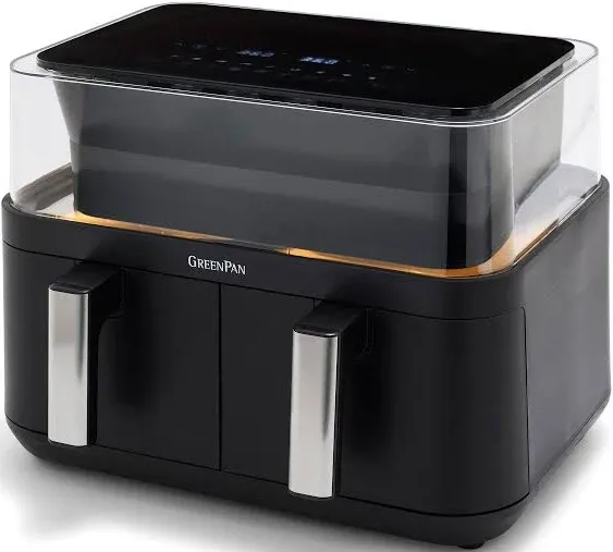 GreenPan Clearview 10QT Double Air Fryer