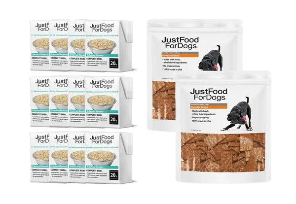 JustFoodForDogs Pantry Fresh Healthy Digestion Dog Food Bundle