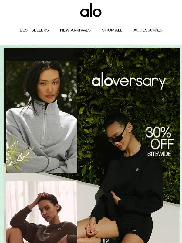 Alo Yoga - PSA: Accolade is 30% off