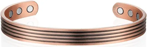 Magnetic Copper Bangle Bracelet