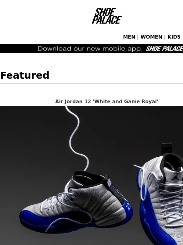 Shoe Palace - AJ12 Game Royal