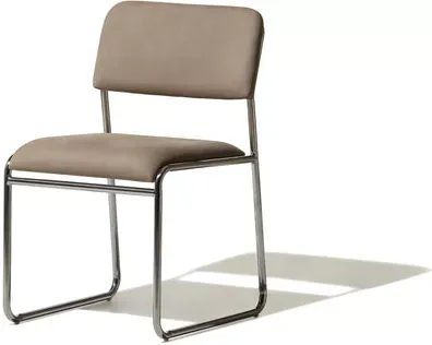 Industry West Hewey Dining Chair - Natural Leather