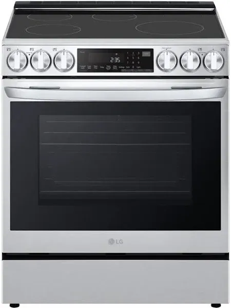 LG 30" PrintProof Stainless Steel Slide In Induction Range
