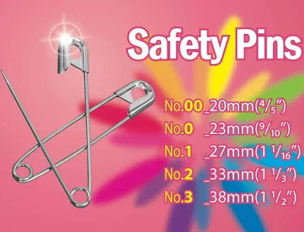 Steel Safety Pins