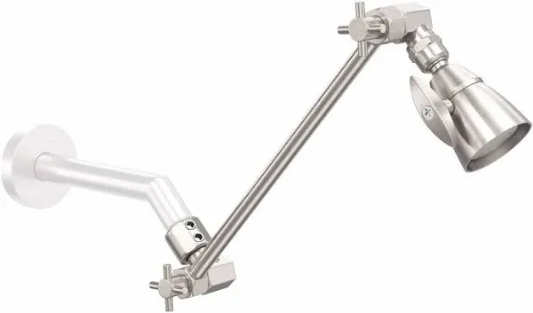 All Metal 2-Inch High Pressure Adjustable Shower Head