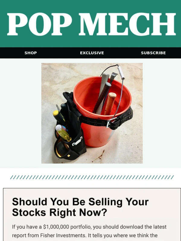 Popular Mechanics - The Genius of the 5-Gallon Plastic Bucket