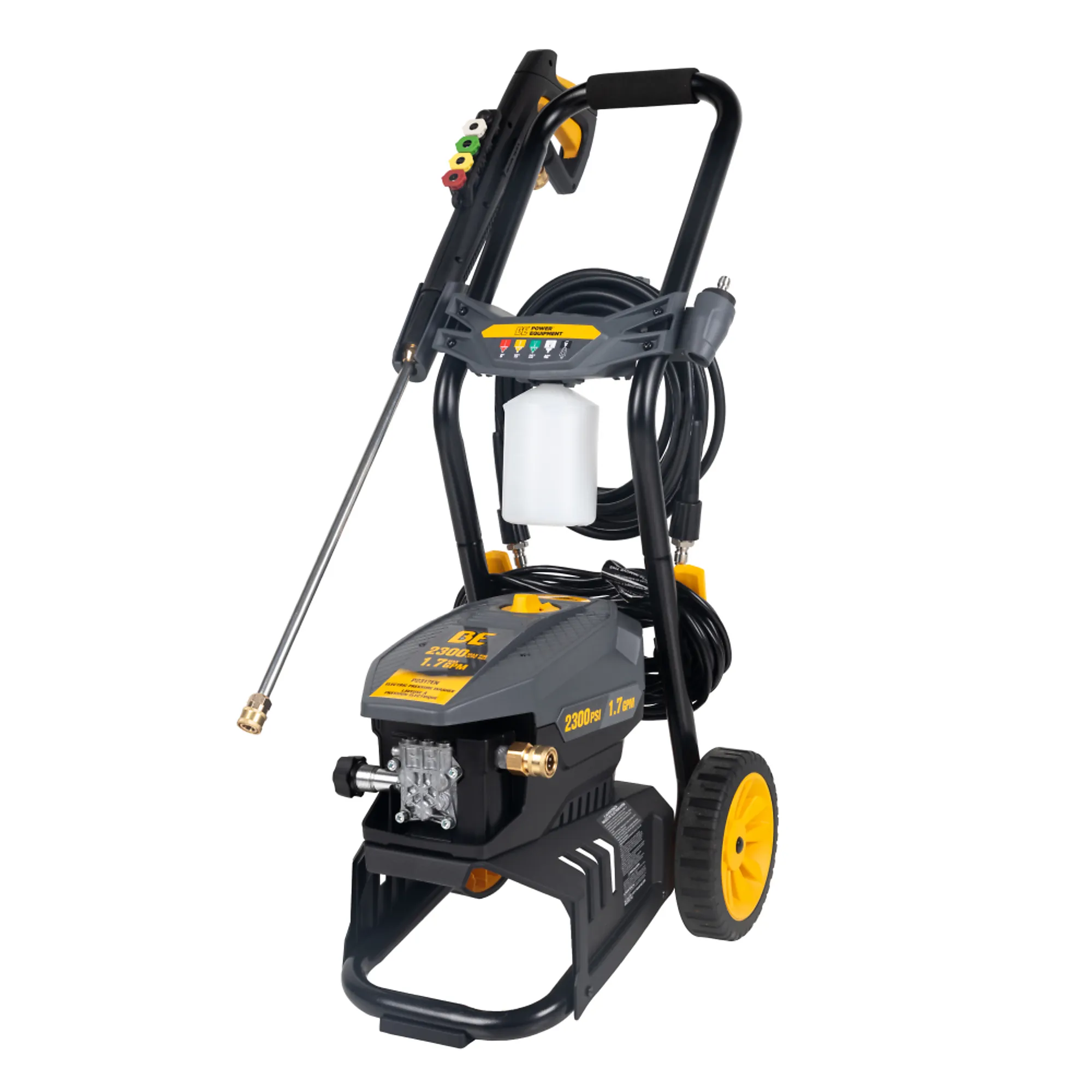 2300 Psi 1.7 GPM Cold Water Corded Electric Pressure Washer