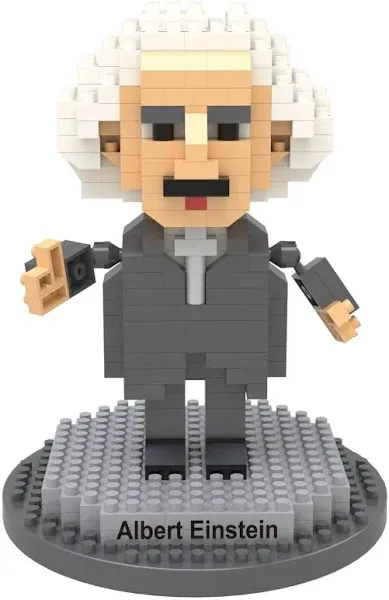 Albert Einstein Mini Building Blocks