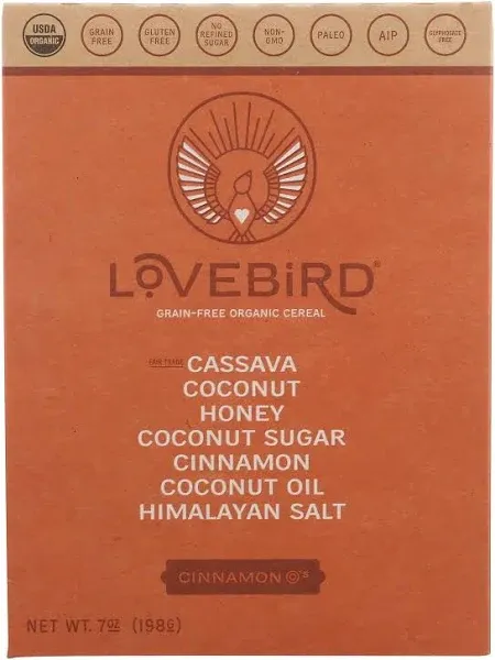 Lovebird Cereal Cinnamon Grain Free
