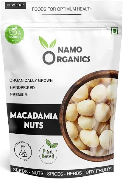 Namo Organics Macadamia Nuts 250 gms