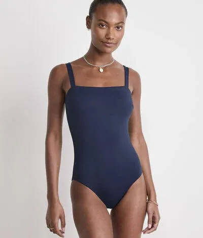 Vineyard Vines Southampton Square Neck One-Piece