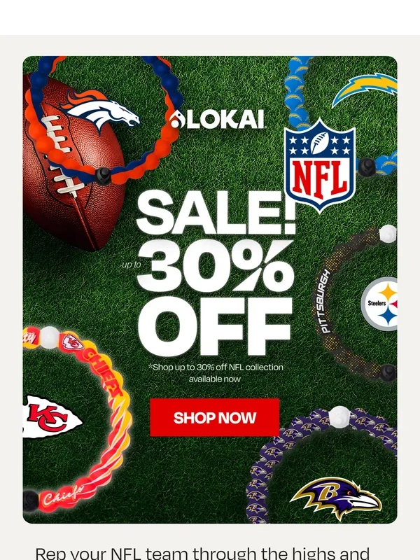 Lokai - Rep Your ? Team & Save!