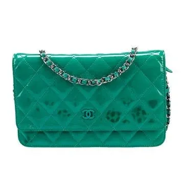 CHANEL Women's Classic Lambskin Wallet On Chain Crossbody Bag