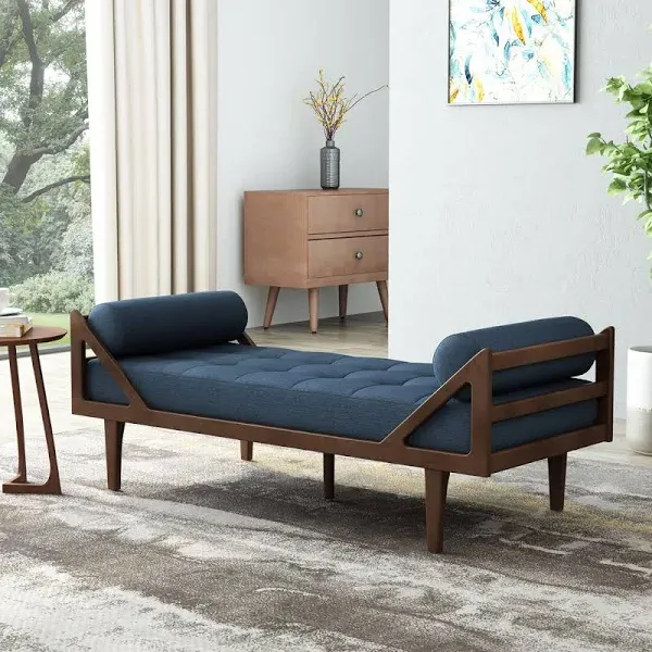 Briarmeade Upholstered Chaise Lounge George Oliver Upholstery