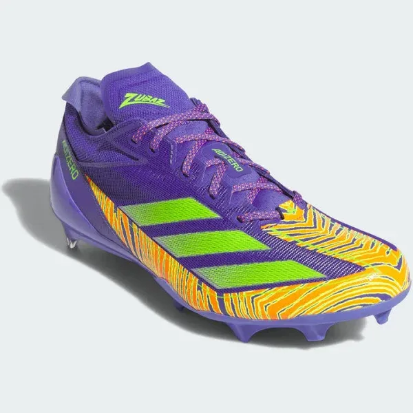 adidas Men's Adizero Electric Zubaz Football Cleats