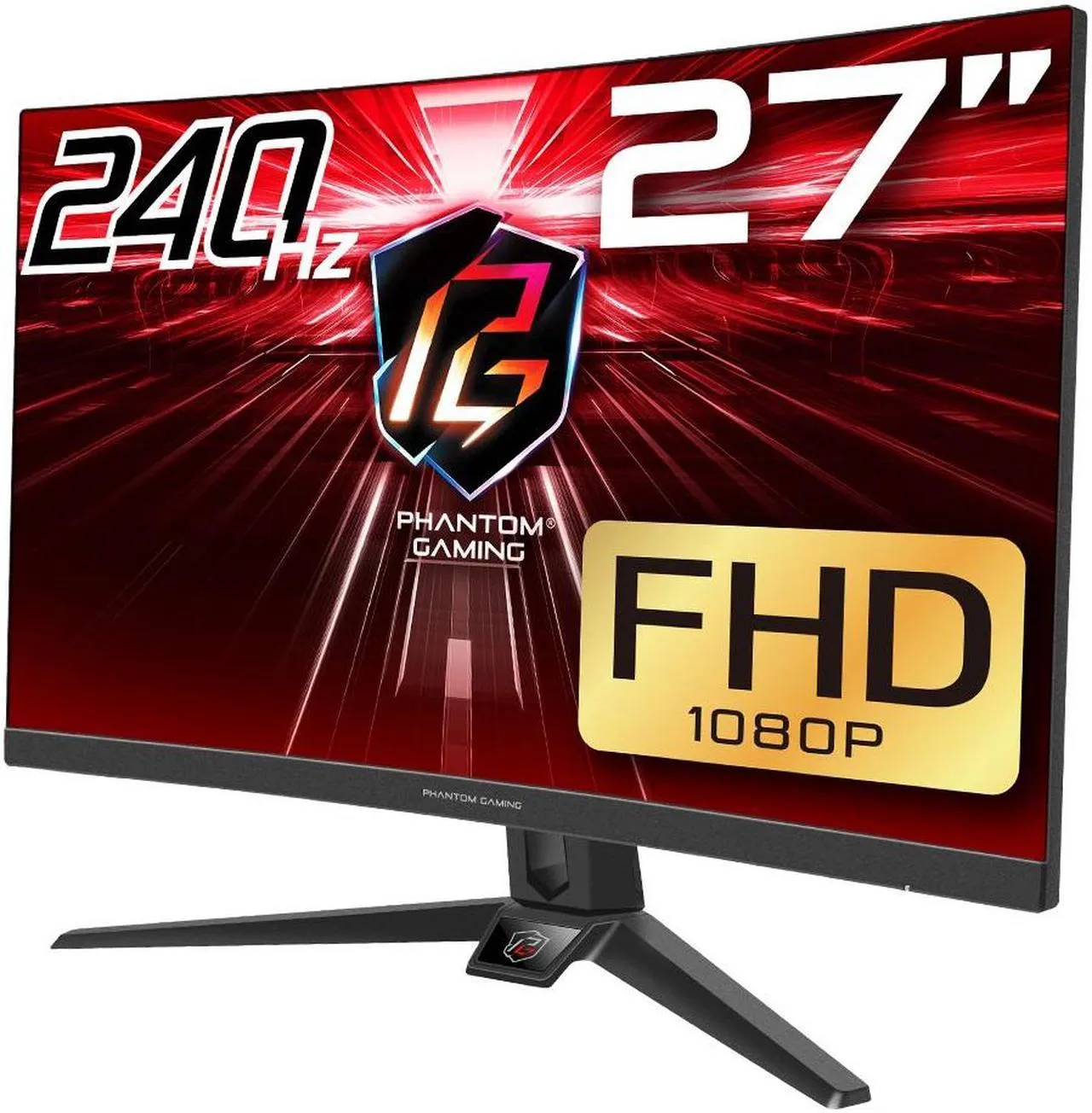 ASRock 27" Curved Gaming Monitor FHD 240Hz PG27F15RS1A