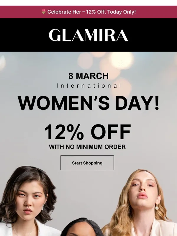 GLAMIRA UK - ? Celebrate Women’s Day with a Special Gift