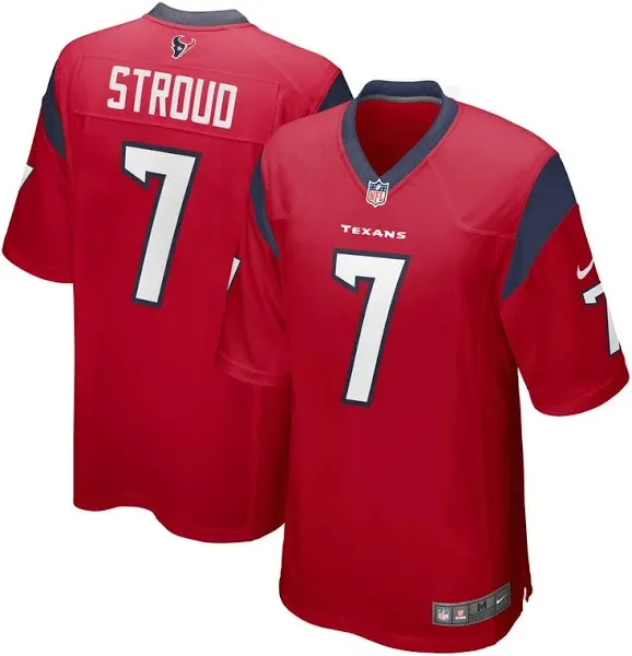 Men's Nike C.j. Stroud Red Houston Texans Alternate Game Jersey