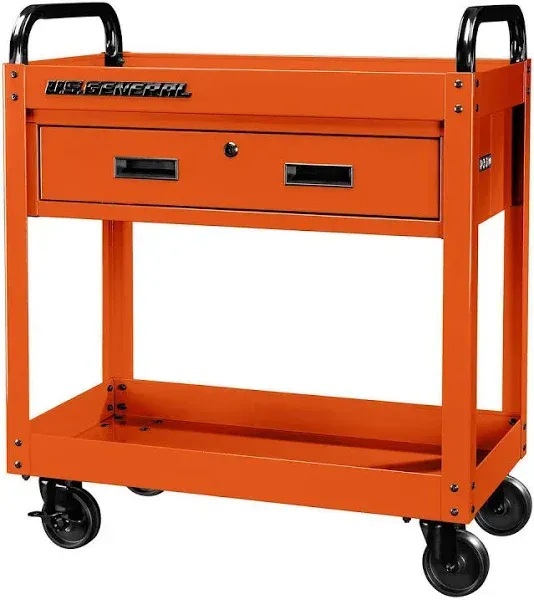 U.S. General 30 in. 1-Drawer Service Cart