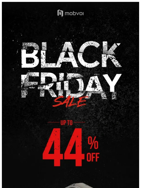 Mobvoi - ? UP TO 44% OFF | Enjoy The Black Friday Sale and Save Big! ?