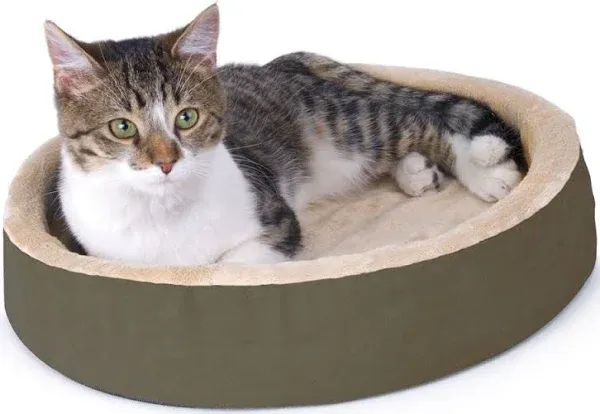 K&H Thermo-Kitty Cuddle Up Bed