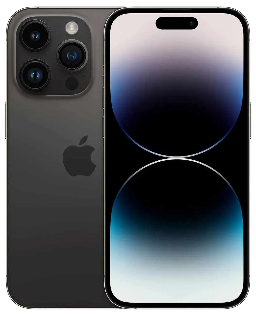 Restored Apple iPhone 14 Pro - Fully Unlocked - 128 GB Space Black (Refurbished)