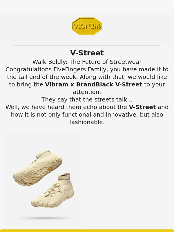 Vibram - Performance You Can See,Style You Can Feel