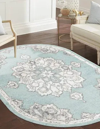 Unique Loom Parker Floral Area Rug