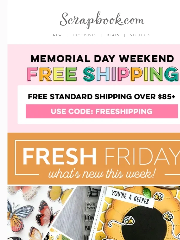 Scrapbook - ? Fresh Friday: NEW Lawn Fawn,Echo Park,Spellbinders & More!