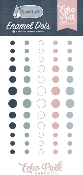 Echo Park Winterland Enamel Dots
