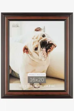 Studio Decor Home Brown & Black Wood Grain Frame