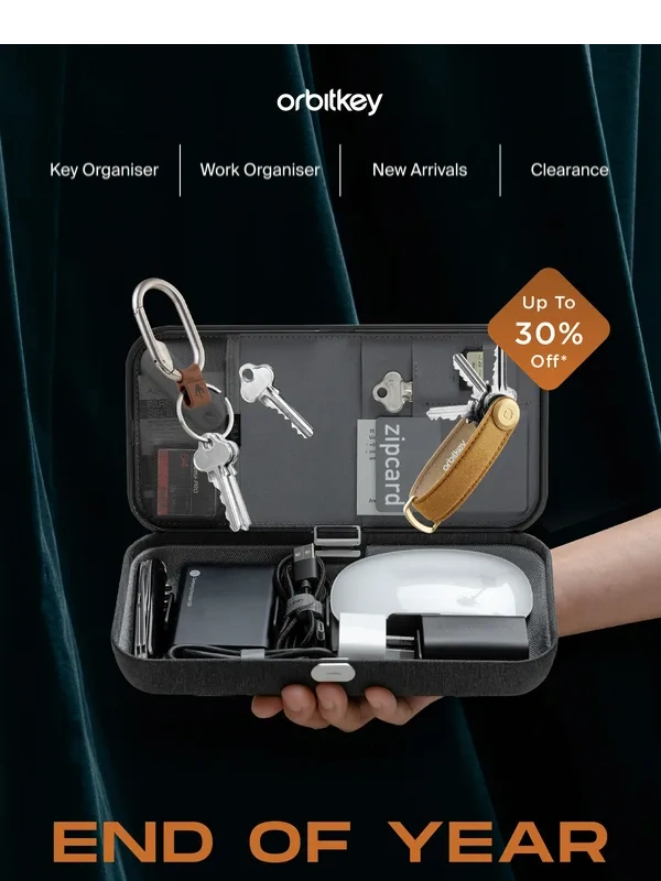 Orbitkey - End of year Clearance is on NOW!