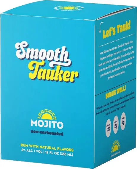 Smooth Tauker Non-carbonated Mojito 355ml