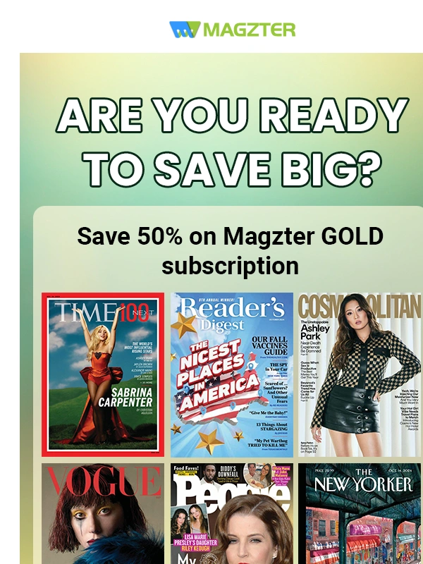 Magzter - Get Ready for a Savings Extravaganza!