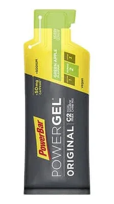 PowerBar PowerGel Original 24-Pack Green Apple