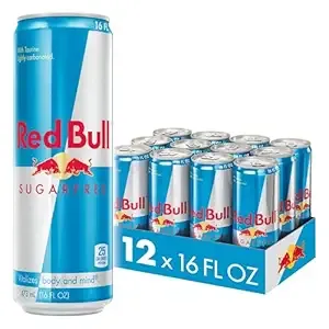 Sugar Free Red Bull 16oz 12 pack $23.86