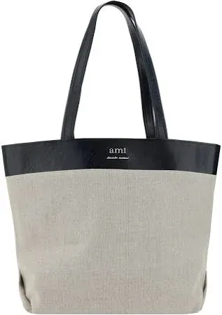 Ami Paris East West Shopper Bag