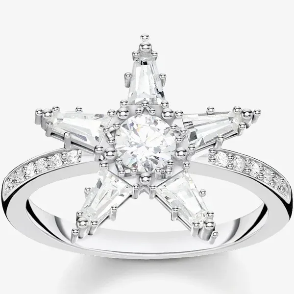 Thomas Sabo Women's Sterling Silver Star Ring