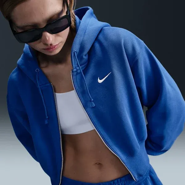 Nike Women's Phoenix Fleece Loose Cropped Hoodie
