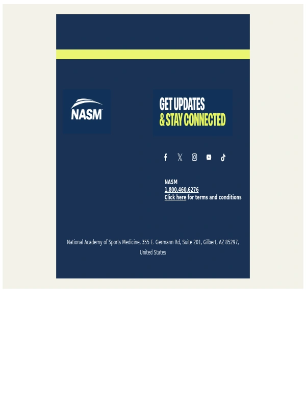 NASM - 24 Hr Flash Sale: 55% off New Year Exclusive Bundle