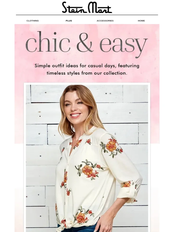 Stein Mart - HURRY: $24.99 tops! ?